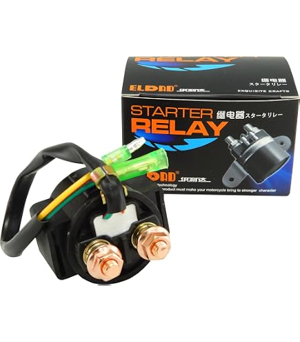 Amazon.co.jp: ELDAD スターターリレー 汎用 ゼファー ジェイド